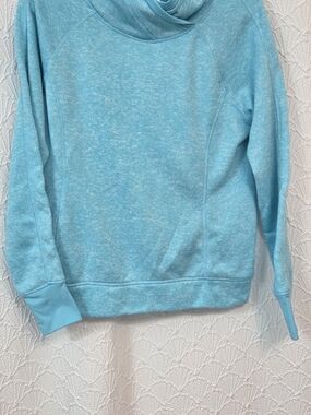 exertek Aqua Heather Crewneck Sweater